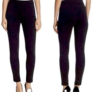 Theory Black Adbelle K Knit Twill 2 Leggings Pants Size M